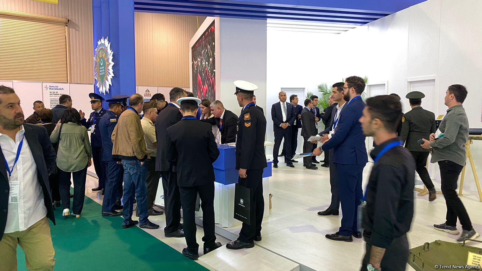 Stand of Azerbaijani ministry generates great interest at ADEX-2022 exhibition (PHOTO)