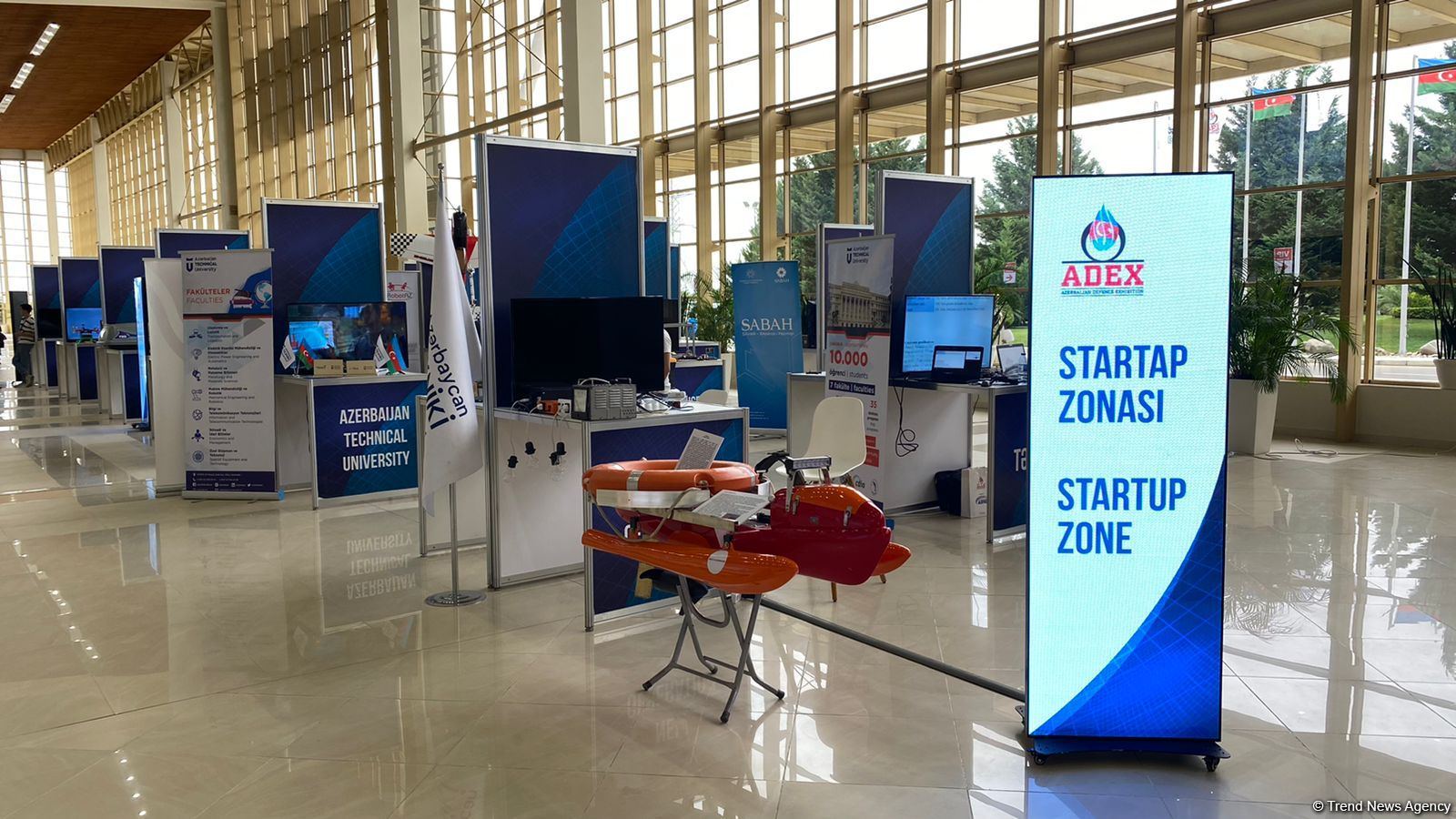 Azerbaijani startuppers showcase their projects at ADEX-2022 in Baku (PHOTO)
