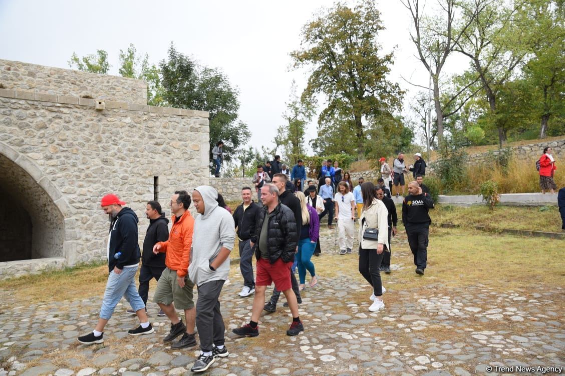 Foreigners witness consequences of Armenian vandalism in Azerbaijan's Shusha (PHOTO)