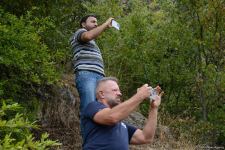Foreign travelers visit Azykh cave in Azerbaijan's Khojavand (PHOTO)
