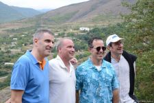 Foreign travelers visit Azykh cave in Azerbaijan's Khojavand (PHOTO)