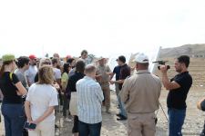 Foreign travelers view landmine clearing process in Azerbaijan's Jabrayil (PHOTO/VIDEO)