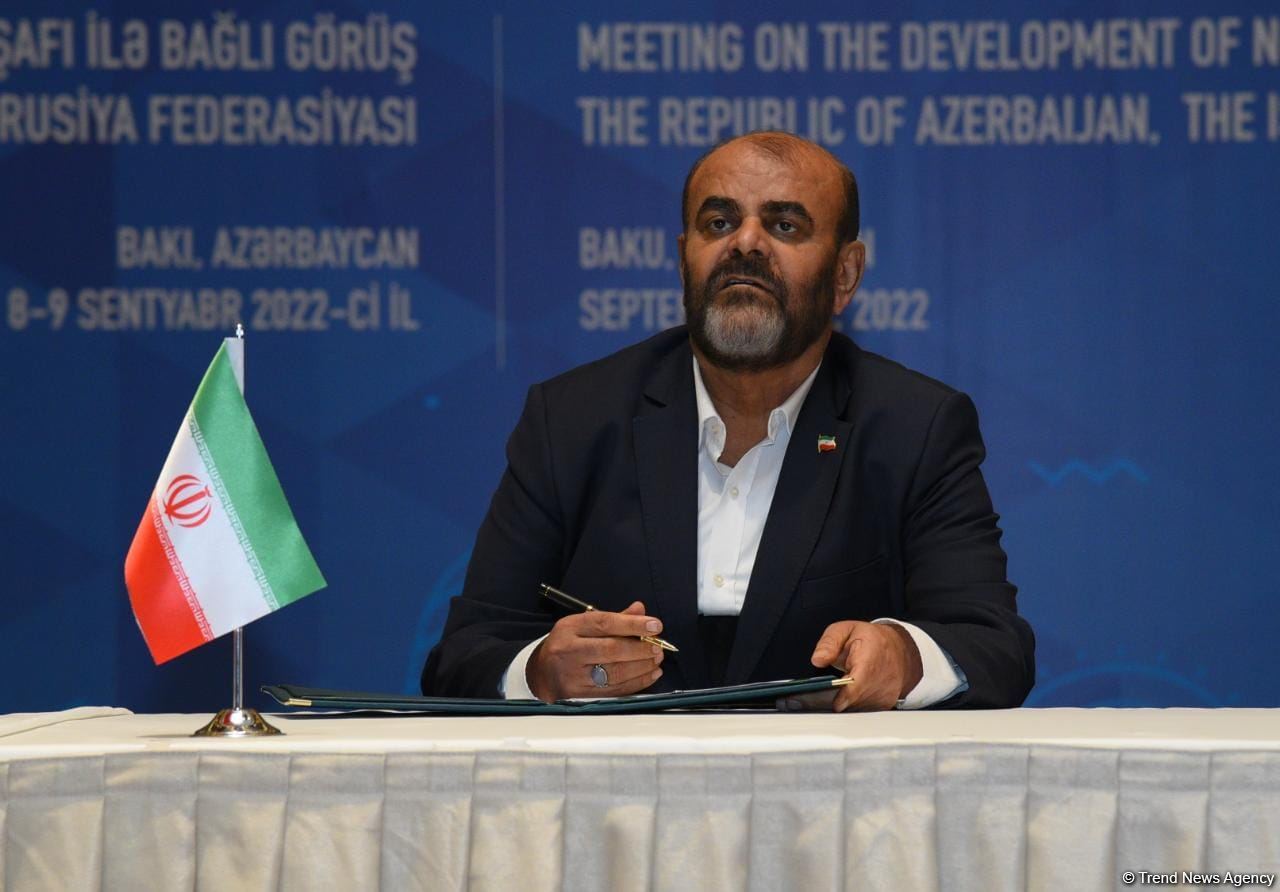 Signing ceremony of declaration on development of the North-South transport corridor held in Baku (PHOTO)