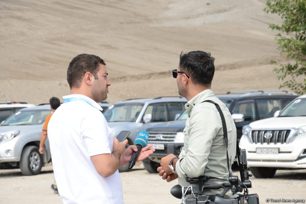 Foreign travelers view landmine clearing process in Azerbaijan's Jabrayil (PHOTO/VIDEO)