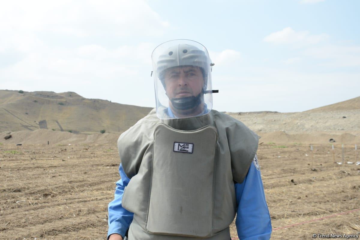 Foreign travelers view landmine clearing process in Azerbaijan's Jabrayil (PHOTO/VIDEO)