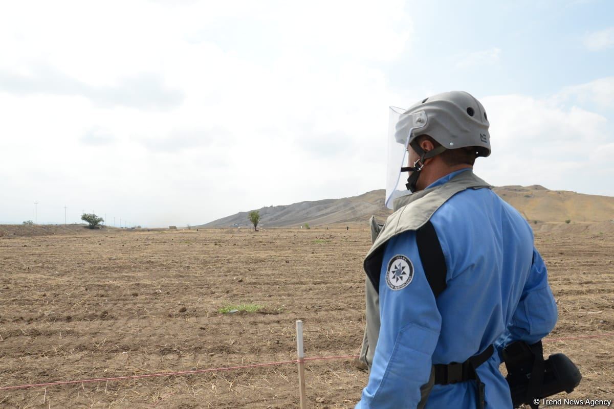 Foreign travelers view landmine clearing process in Azerbaijan's Jabrayil (PHOTO/VIDEO)