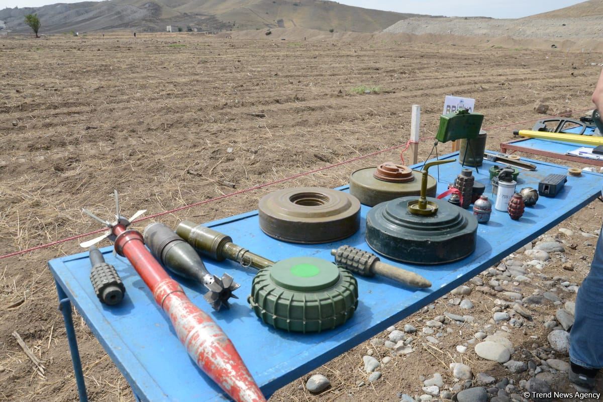 Foreign travelers view landmine clearing process in Azerbaijan's Jabrayil (PHOTO/VIDEO)