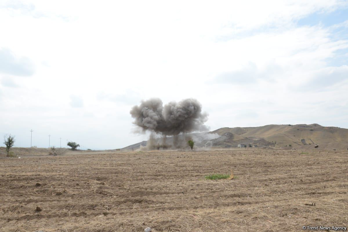 Foreign travelers view landmine clearing process in Azerbaijan's Jabrayil (PHOTO/VIDEO)