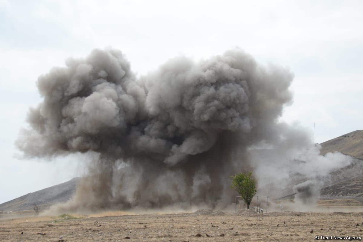 Foreign travelers view landmine clearing process in Azerbaijan's Jabrayil (PHOTO/VIDEO)