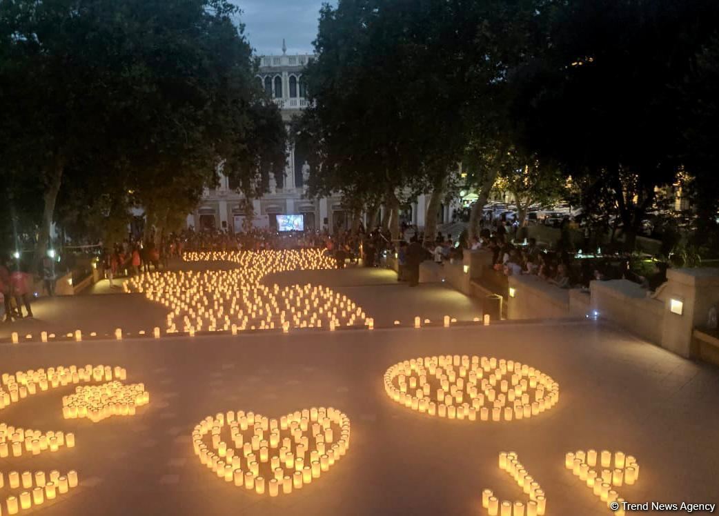 Embassy of Japan in Azerbaijan organizes Candle Festival (PHOTO)