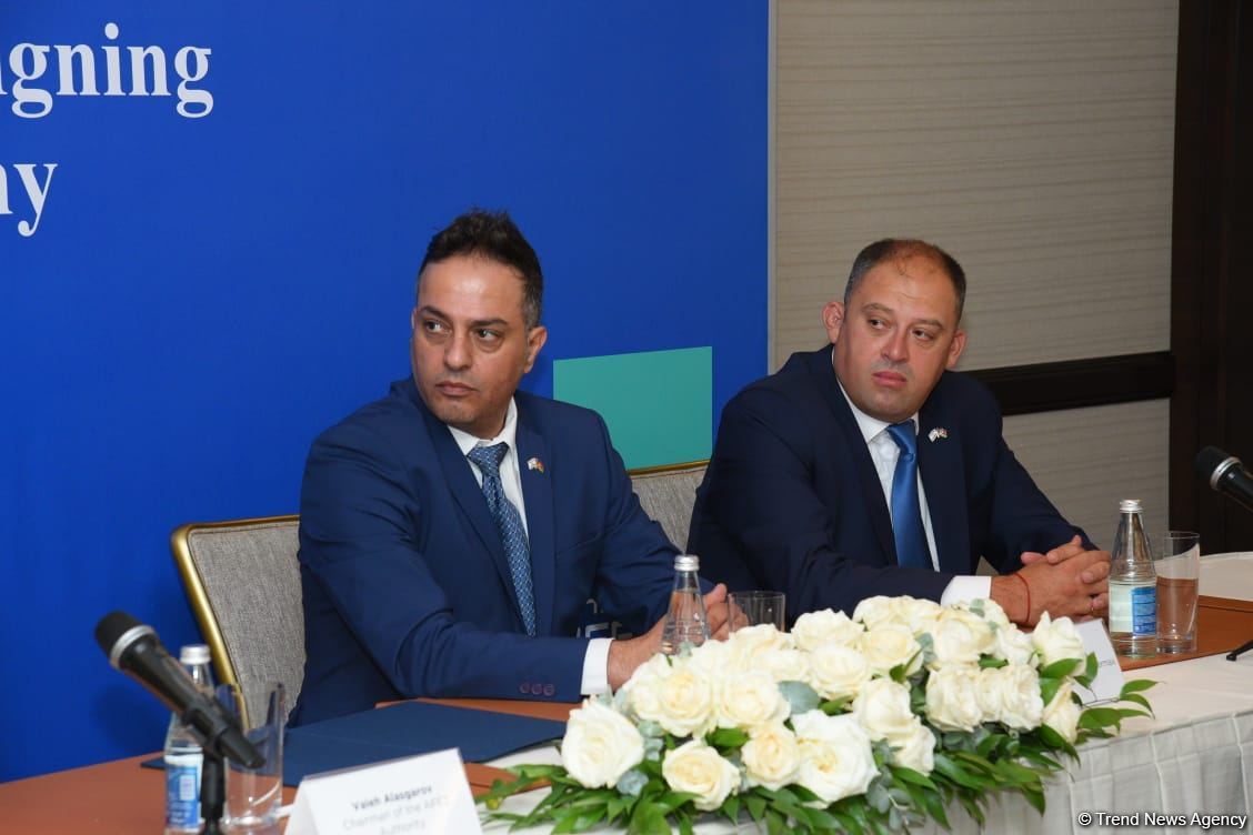 Azerbaijan's Alat FEZ, Israeli BioPharmax sign contract (PHOTO)