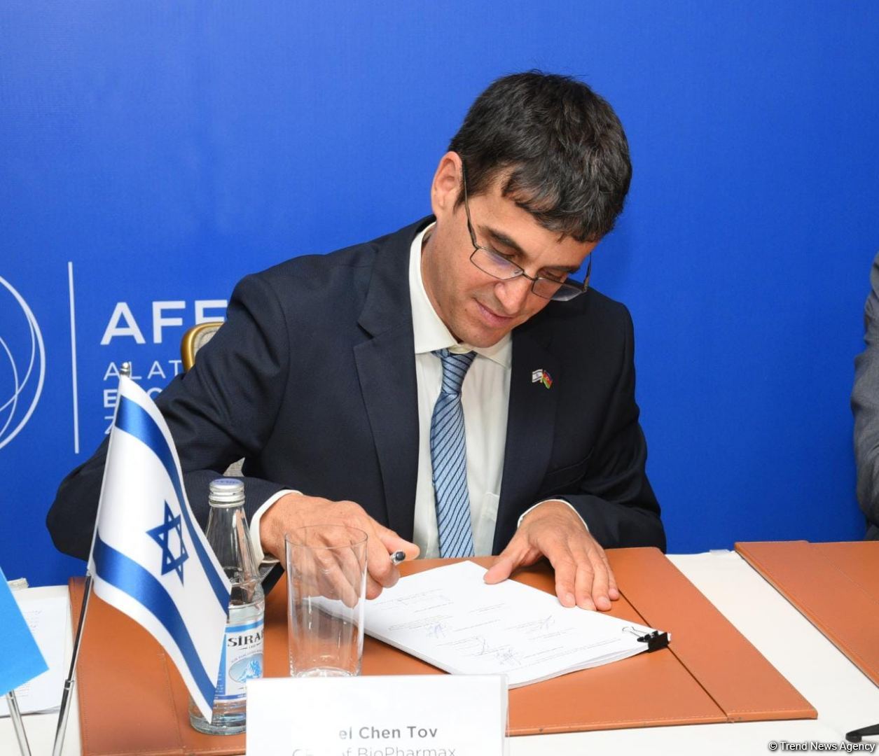 Azerbaijan's Alat FEZ, Israeli BioPharmax sign contract (PHOTO)