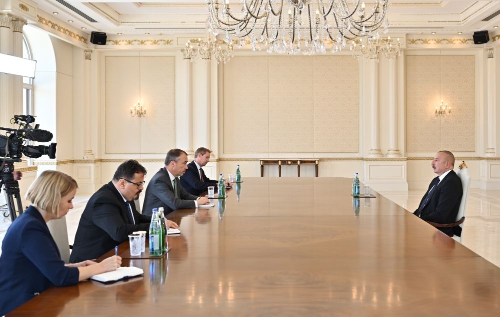 President Ilham Aliyev receives EU Special Representative for South Caucasus (VIDEO)