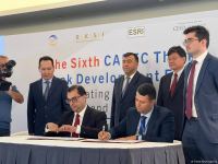 Azerbaijani Research Institute and CAREC sign memorandum of understanding (PHOTO)