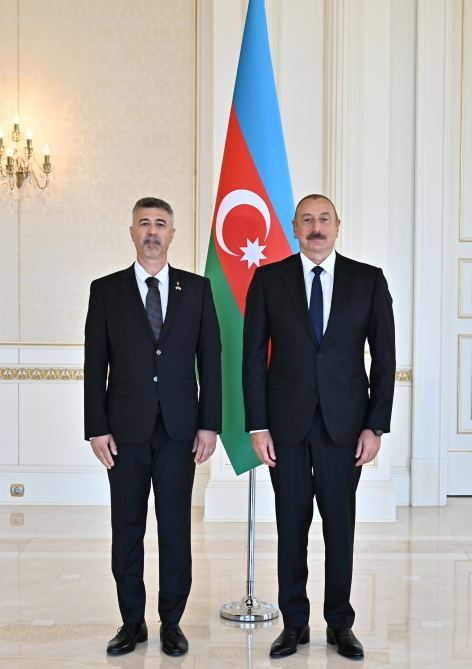 President Ilham Aliyev accepts credentials of incoming ambassador of Hungary (PHOTO/VIDEO)