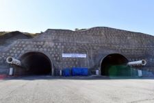 President Ilham Aliyev gets acquainted with tunnel under construction on Kalbajar-Lachin highway (PHOTO/VIDEO)