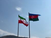 Groundbreaking ceremony of Aghband highway bridge takes place on Azerbaijan-Iran border (PHOTO)