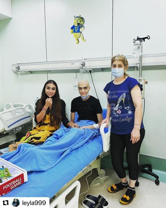 Vice-President of Heydar Aliyev Foundation Leyla Aliyeva inquires about treatment of children suffering from oncological diseases (PHOTO)