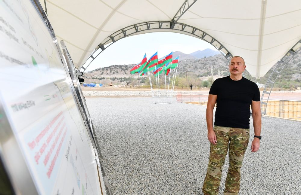 President Ilham Aliyev attends groundbreaking ceremony of “Lachin” Junction Substation (PHOTO/VIDEO)