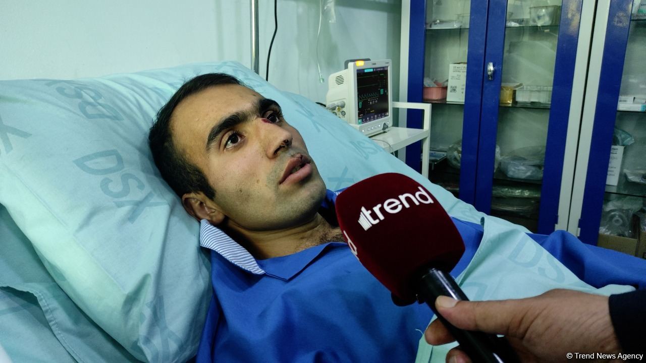 Armenian sabotage group made sudden attack attempt at night - report from military hospital of Azerbaijani State Border Service (PHOTO/VIDEO)