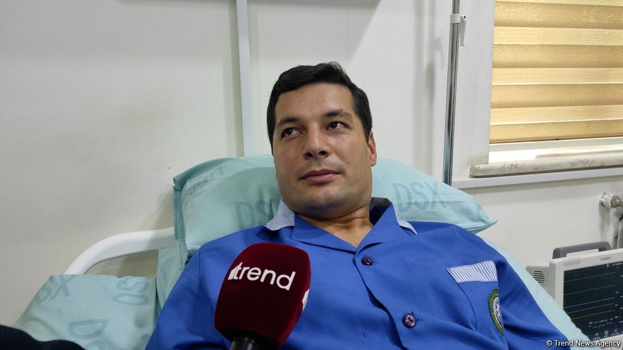 Armenian sabotage group made sudden attack attempt at night - report from military hospital of Azerbaijani State Border Service (PHOTO/VIDEO)