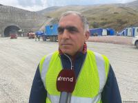 Entrance tunnel to Azerbaijan's Lachin International Airport under construction (PHOTO)