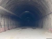 Entrance tunnel to Azerbaijan's Lachin International Airport under construction (PHOTO)