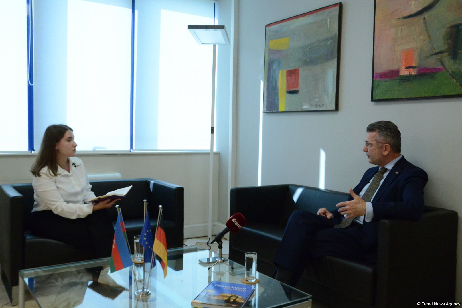 Germany looks forward to continue developing dynamic relations with Azerbaijan - Ambassador Horlemann (Interview) (PHOTO/VIDEO)