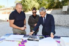 President Ilham Aliyev and First Lady Mehriban Aliyeva view progress of works in number of newly built facilities in Shusha (PHOTO)