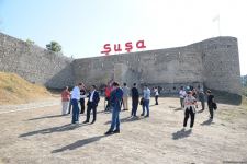 I Forum of Azerbaijani Think Tanks participants visit historic center of Shusha city (PHOTO)