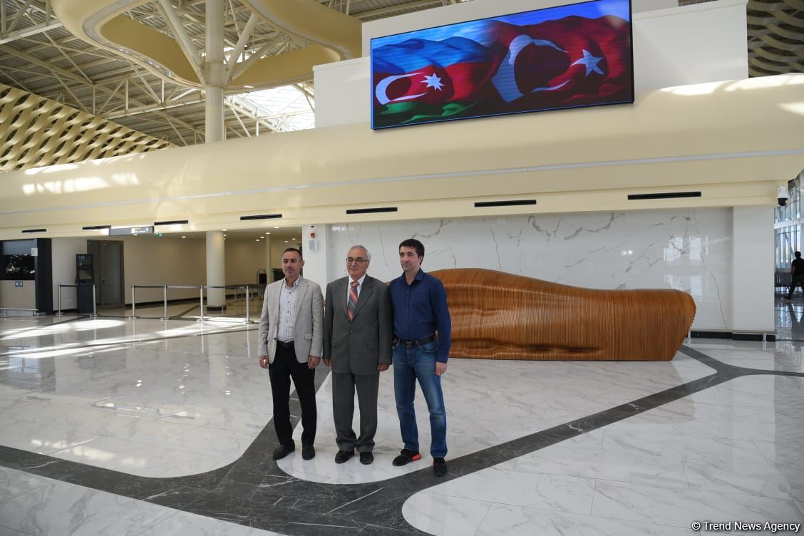 I Forum of Azerbaijani Think Tanks participants visit Fuzuli International Airport (PHOTO)