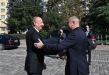 Official welcome ceremony held for President Ilham Aliyev in Sofia (PHOTO/VIDEO)