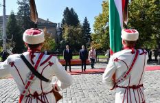 Official welcome ceremony held for President Ilham Aliyev in Sofia (PHOTO/VIDEO)