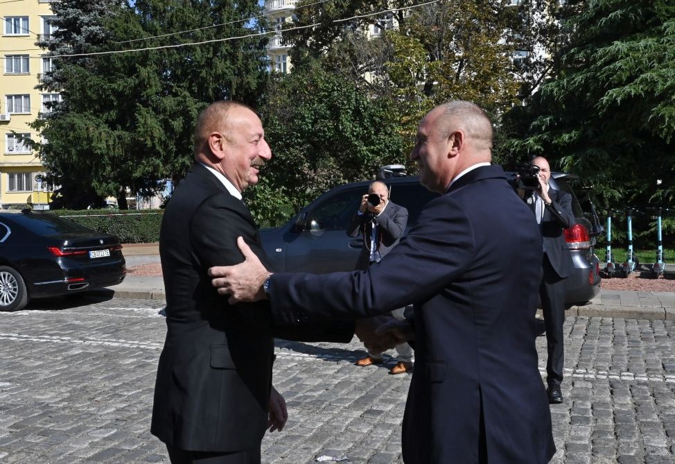Official welcome ceremony held for President Ilham Aliyev in Sofia (PHOTO/VIDEO)