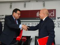 Trend, Turkish DHA news agencies sign agreements to launch new projects (PHOTO/VIDEO)