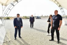 President Ilham Aliyev, First Lady Mehriban Aliyeva attend groundbreaking ceremony for City Hotel Agdam (PHOTO/VIDEO)