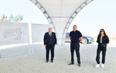 President Ilham Aliyev and First Lady Mehriban Aliyeva visit Aghdam district (PHOTO/VIDEO)