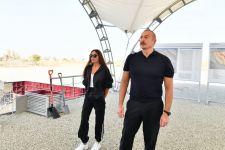 President Ilham Aliyev, First Lady Mehriban Aliyeva attend foundation laying ceremony for Kangarli village of Aghdam district (PHOTO/VIDEO)