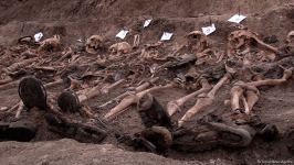Footage of mass burial in Khojavand demonstrates war crimes of Armenia (VIDEO)
