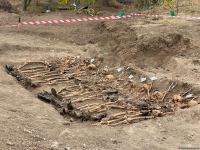 Another mass grave discovered in Azerbaijan's Khojavand (PHOTO)