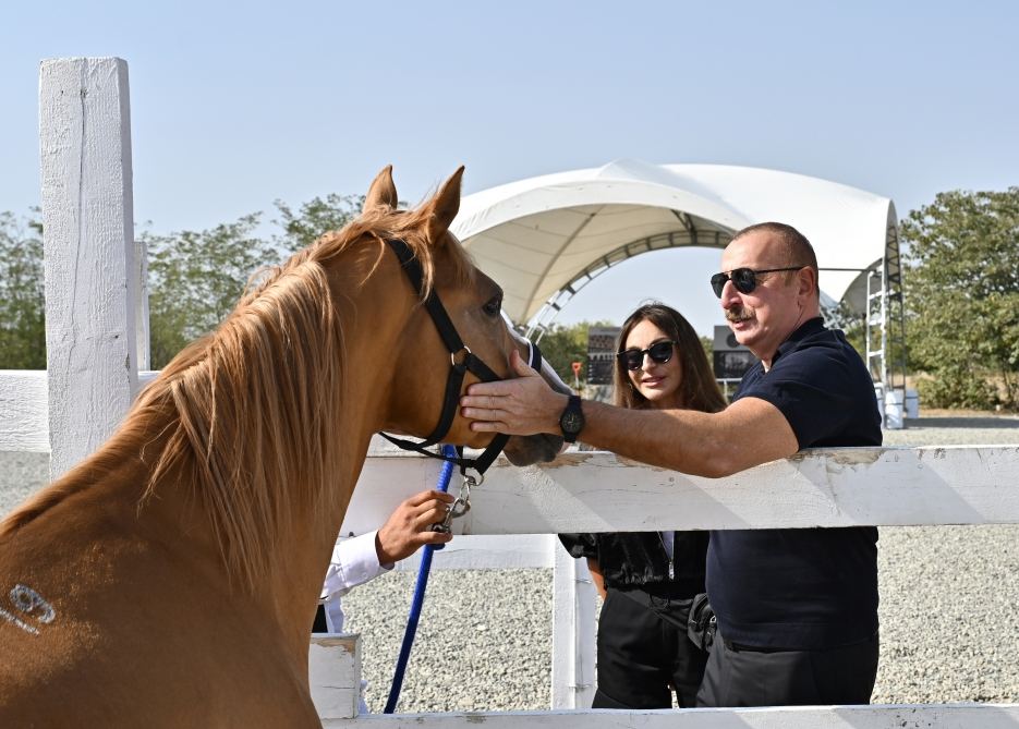 President Ilham Aliyev and First Lady Mehriban Aliyeva visit Aghdam district (PHOTO/VIDEO)