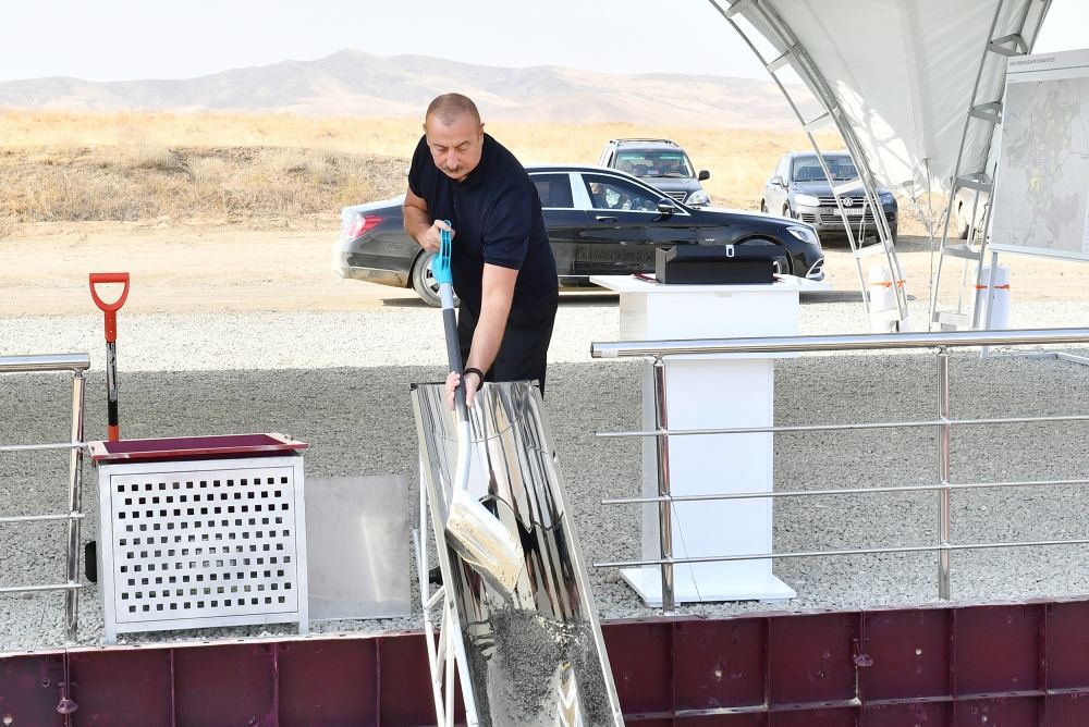 President Ilham Aliyev and First Lady Mehriban Aliyeva visit Aghdam district (PHOTO/VIDEO)