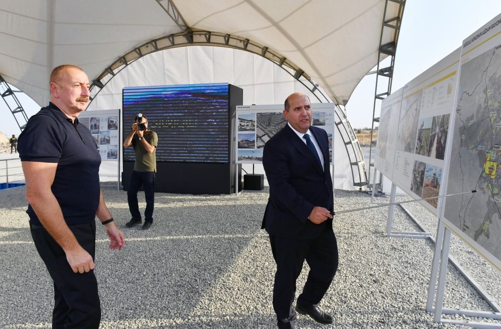 President Ilham Aliyev and First Lady Mehriban Aliyeva visit Aghdam district (PHOTO/VIDEO)