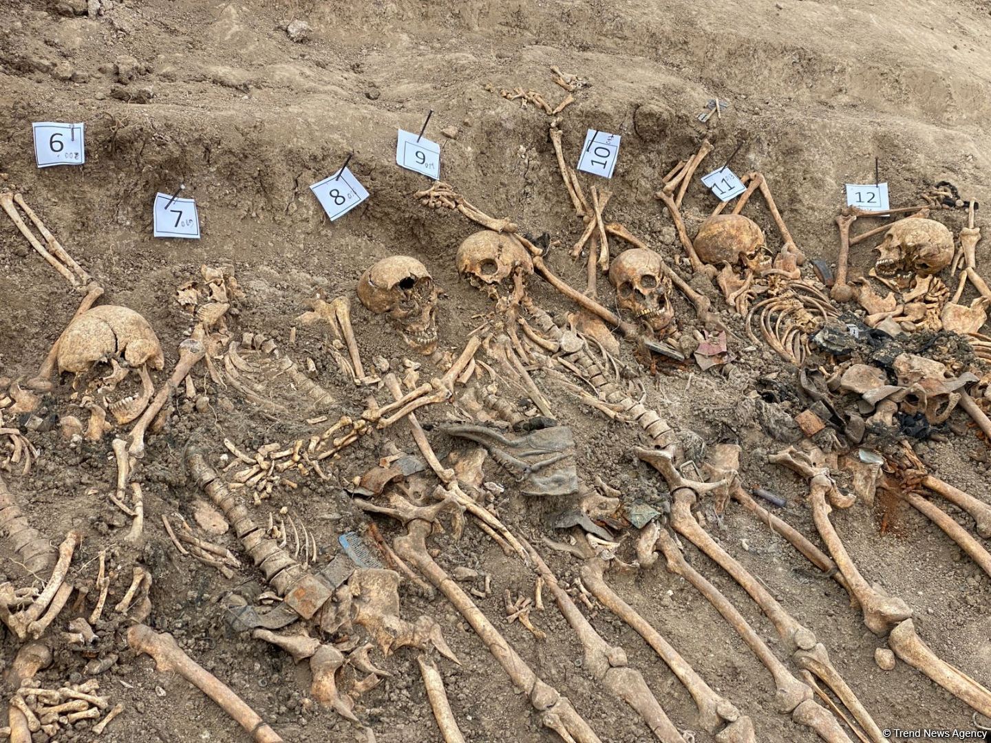 Another mass grave discovered in Azerbaijan's Khojavand (PHOTO)