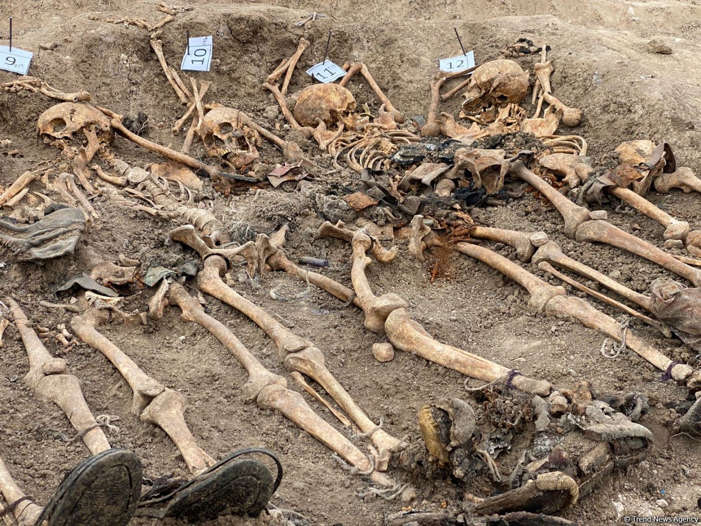 Another mass grave discovered in Azerbaijan's Khojavand (PHOTO)