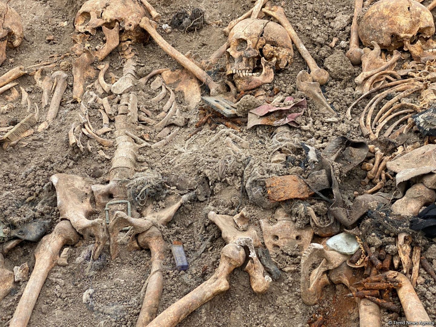 Another mass grave discovered in Azerbaijan's Khojavand (PHOTO)