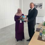 True honour to meet with President of Azerbaijan Ilham Aliyev - Executive Director of UN-HABITAT (PHOTO)