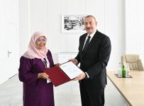 President Ilham Aliyev receives Executive Director of UN Human Settlements Program (PHOTO/VIDEO)