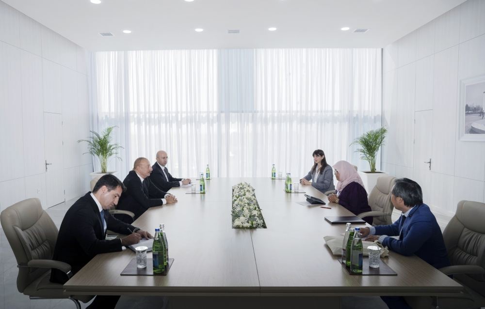 President Ilham Aliyev receives Executive Director of UN Human Settlements Program (PHOTO/VIDEO)