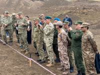 Military attachés accredited to Azerbaijan examine mass burial site found in Edilli village (PHOTO)